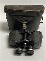 Early Pair of Focul Binoculars with Case