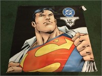 DC Comic Superman Vinyl Poster