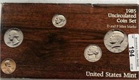 1985 UNC Mint Set
