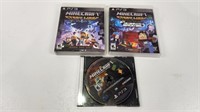 (3) Playstation 3 Games, Minecraft Story Mode,