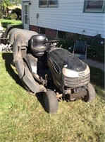 Craftsman double bagger riding mower, 42" deck,