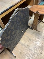 Vintage fireplace screen in fair condition