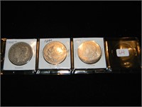 1888-0, 1890, 1921 Morgan $1