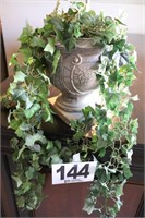 Urn (9" Tall) with Greenery (R6)