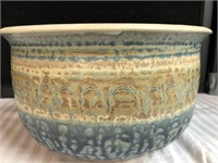 Hand Crafted Pottery Serving Bowl by Ursula Vann