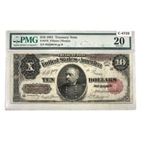 1891 $10 Fr#370 Treasury Note Tillman | Morgan PC