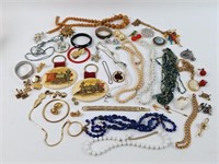 Huge Lot of Vintage Costume Jewelry