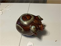 1957 Hull Pottery Corky Pig Bank