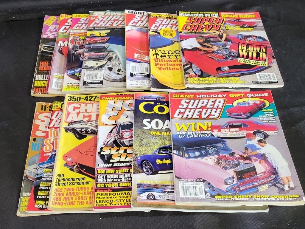 VTG Super Chevy Magazines