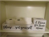 Tissue & Toilet Paper Holders & Wash Clothes