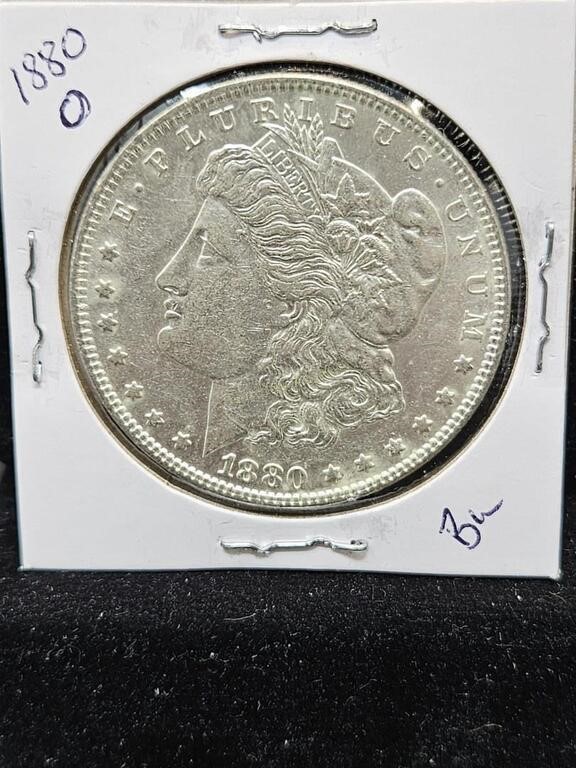 1880 O MORGAN DOLLAR - 90% SILVER