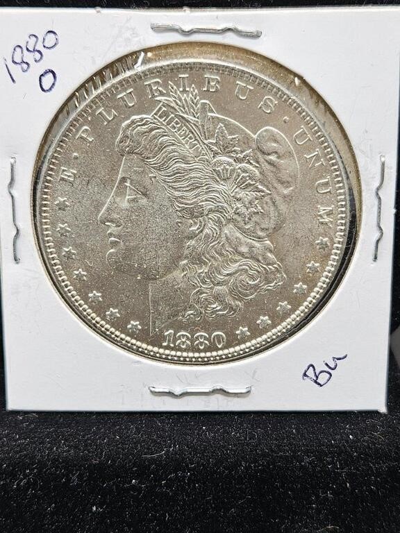 1880 O MORGAN DOLLAR - 90% SILVER