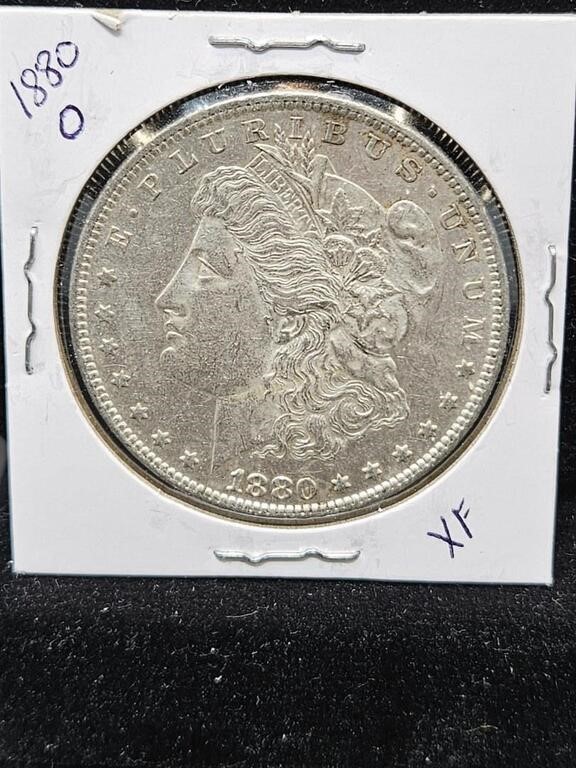 1880 O MORGAN DOLLAR - 90% SILVER