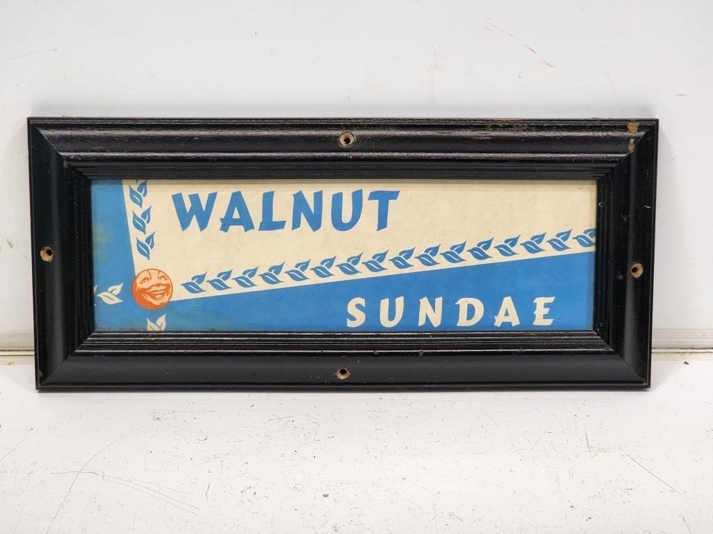 Walnut Sundae Framed Advertisement