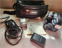 Panasonic Palmcorder w/ manual, case