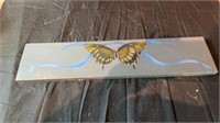 Butterfly Board watercolor decor