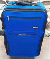 22"×15"×10" Blue Herucles Suitcase / No Ship