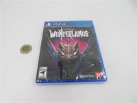 Wonderlands , jeu de PS4 neuf