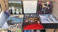 Vinyl Records including James Taylor, Bee Gee,