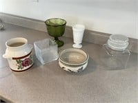 Misc. jars and bowls