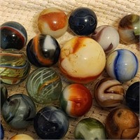 Vintage & Antique Mixed Lot Marbles Nice!