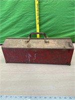 Metal tool box and contents