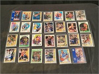 Group of 27 signed basketball cards NO COAS . PB