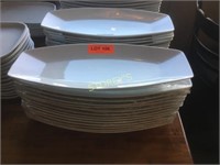 7 x 16" White Platter - Tableware Solutions