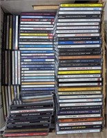 Box lot of CDs.