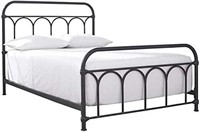 Signature Design by Ashley Queen Metal Bed, Black