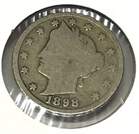 1898 Liberty V Nickel