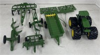 (Z) Lot Of Assorted John Deere Toy Tractor