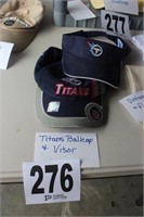 Titans Ball Cap & Visor (U234A)