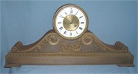 Great early Tiffany and Co. bronze mantle clock