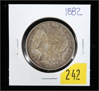 1882 Morgan dollar
