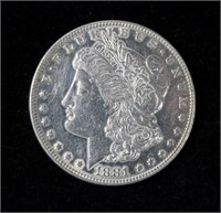 1881 Morgan dollar, gem BU
