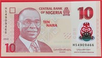 2022 Nigeria 10 NAIRA banknote UNC.