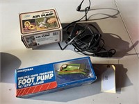 2 AIR PUMPS AND A  POWER INVERTER FOR COLEMAN