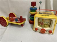 Vintage infant toys