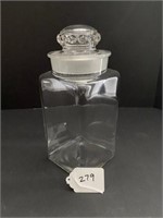 Early Glass Apothecary Jar