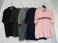 Men's Size Large Collared Shirts ~ Lot of 5