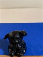 Cast-iron dog black