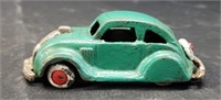 Vintage Green cast iron toy car