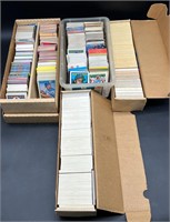 100's OF BASEBALL CARDS    (SOME BASKETBALL CARDS)
