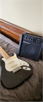 Silverstone elec guitar and amp