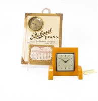 Two Vintage Clocks, Bakelite