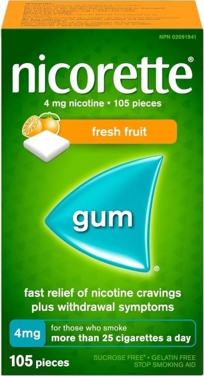 Sealed - Nicorette Gum
