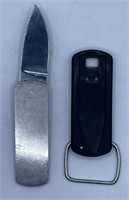 (V) Touche Belt Buckle Knife by Gerber