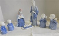 Porcelain figurines, Nativity Scene,