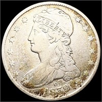 1839-O Capped Bust Half Dollar LIGHTLY CIRCULATED